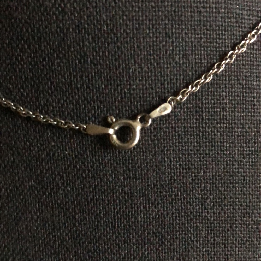 Vintage One of a Kind Amethyst/Marcasite .925 Necklace - Picture 4 of 6